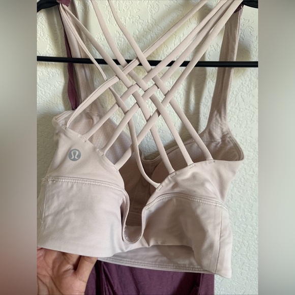 Lululemon Tied in Energy 2-in-1 Tank Plumful / Pink Bliss Size 6 - Picture 6 of 6